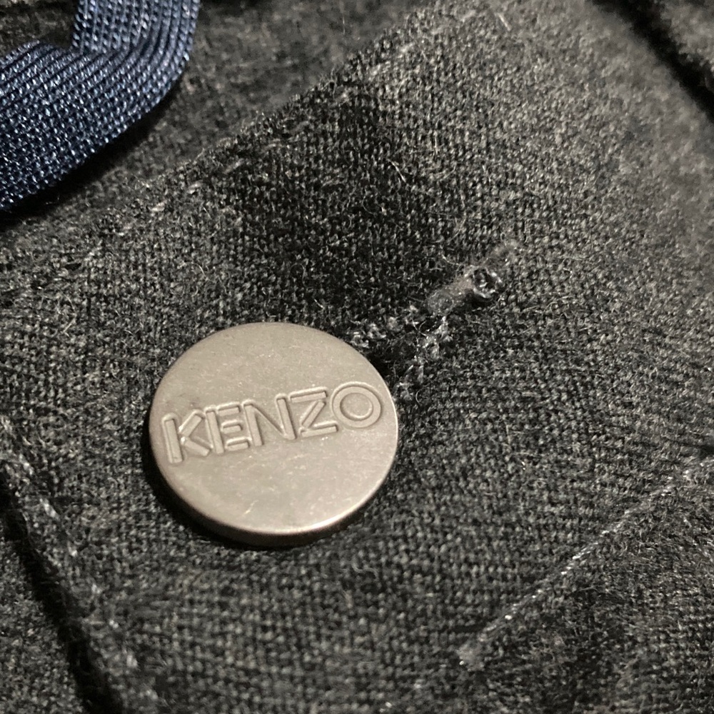 KENZO Men’s Straight Leg 100% Wool Jeans - Picture 7 of 14